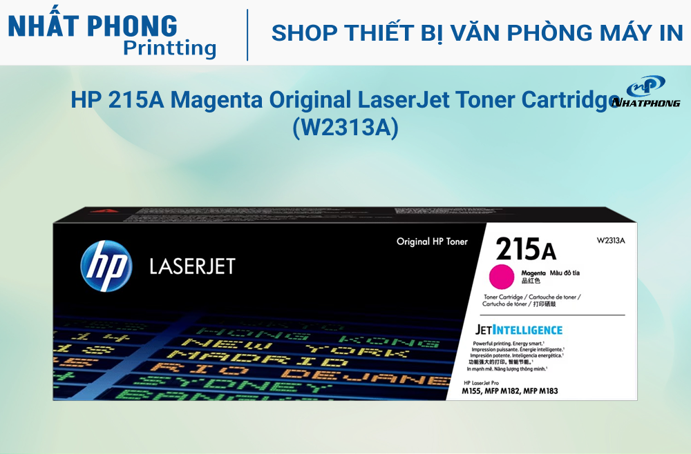 HP 215A Magenta Original LaserJet Toner Cartridge (W2313A)