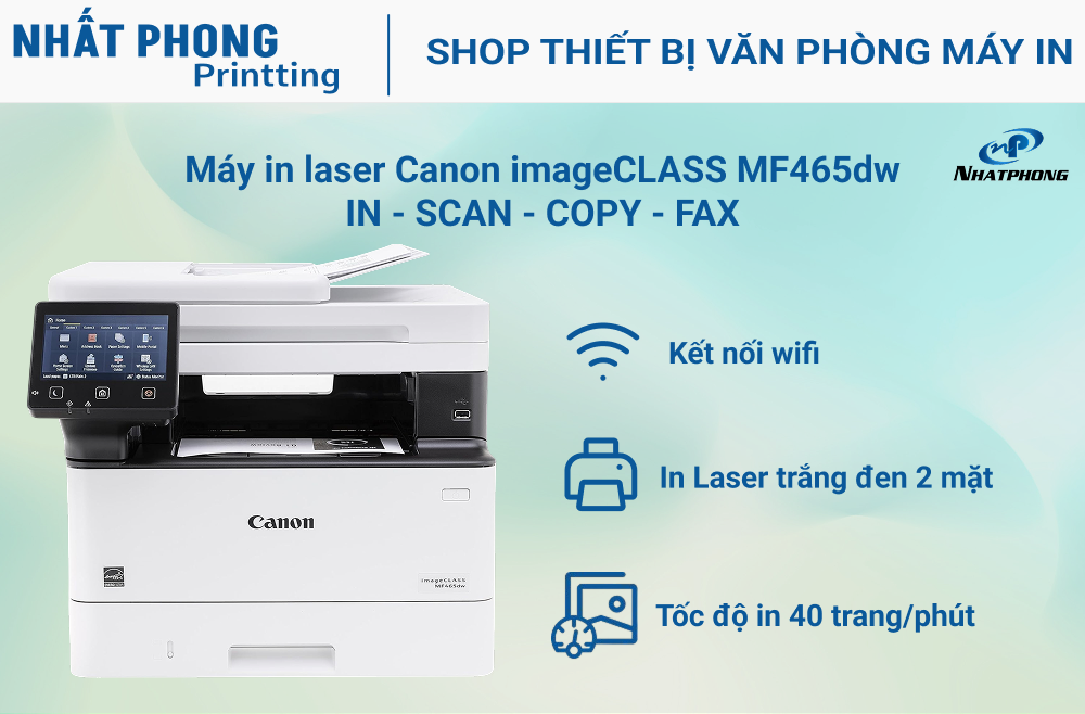 Máy in Canon MF465DW