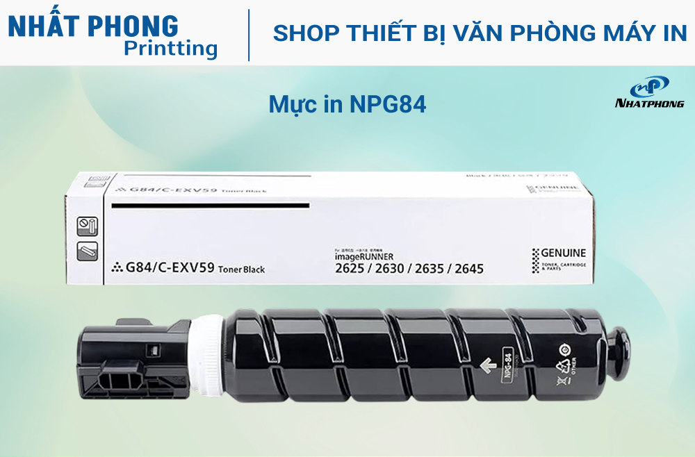 Mực NPG84_Canon iR 2625i/2630i/2635i (1300g/30K)