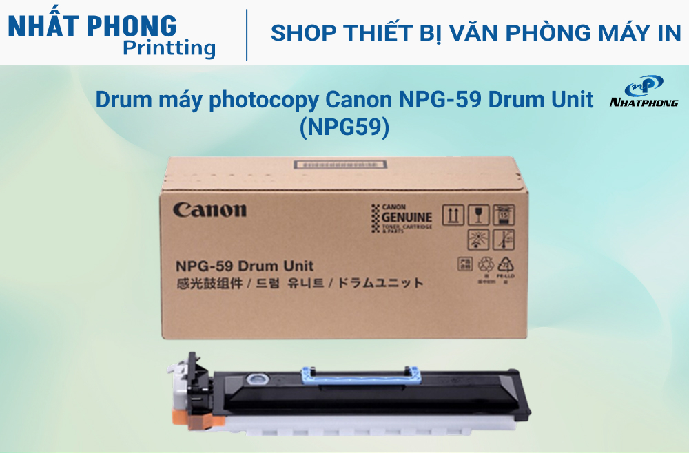 Drum máy photocopy Canon NPG-59 Black Drum Unit (NPG59)