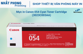 Mực in Canon 054 Cyan Toner Cartridge (3023C003AA)
