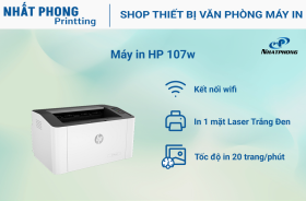 Máy in HP Laser 107w (4ZB78A)