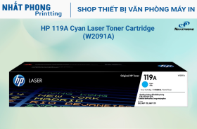 HP 119A Cyan Original Laser Toner Cartridge (W2091A)