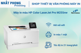 Máy in Laser màu HP Color LaserJet Pro M255nw (7KW63A)