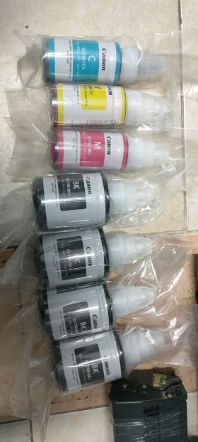 Mực in Canon GI - 790 Nhập khẩu (BK/C/M/Y) (Chai)