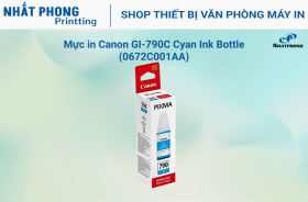 Mực in Canon GI-790C Cyan Ink Bottle (0672C001AA)