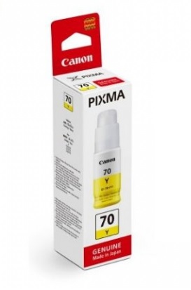 Mực in Canon GI-70 Yellow Ink Bottle (3411C001AA)
