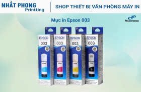Mực in Epson 003 Black Ink Bottle (C13T00V100)