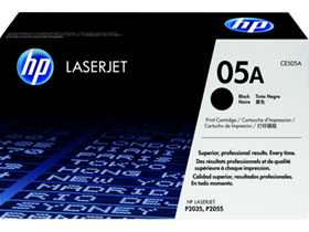 HP 05A Black Original LaserJet Toner Cartridge (CE505A)