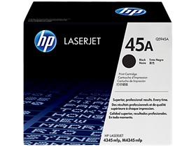 HP 45A Black Original LaserJet Toner Cartridge (Q5945A)