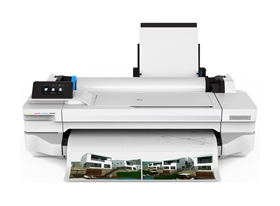 Máy in khổ lớn HP DesignJet T130 24-in Plotter Printer (5ZY58A)