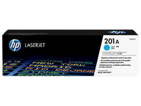 HP 201A Cyan Original LaserJet Toner Cartridge (CF401A)