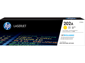 HP 202A Yellow Original LaserJet Toner Cartridge(CF502A)