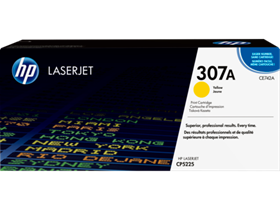HP 307A Yellow Original LaserJet Toner Cartridge (CE742A)