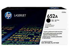 HP 652A Black Original LaserJet Toner Cartridge (CF320A)