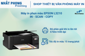 Máy in phun màu đa năng Epson L3210
