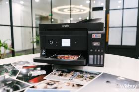 Máy in phun màu đa chức năng Epson EcoTank L6290 (In đảo mặt| Scan| Copy| Fax| ADF| A4| A5| USB| LAN| WIFI)