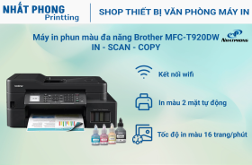 Máy in phun màu đa năng Brother MFC-T920DW