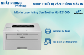 Máy in Laser trắng đen Brother HL- B2100D