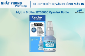 Mực in Brother BT5000C Cyan Ink Bottle (BT5000C)
