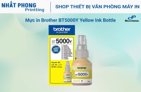 Mực in Brother BT5000Y Yellow Ink Bottle (BT5000Y)