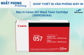 Mực in Canon 057 Black Toner Cartridge (3009C003AA)