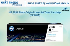 HP 203A Black Original LaserJet Toner Cartridge (CF540A)