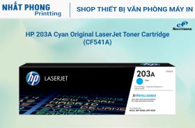 HP 203A Cyan Original LaserJet Toner Cartridge (CF541A)