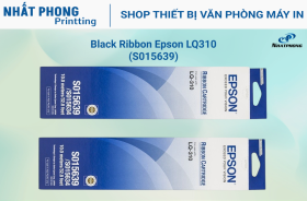 Black Ribbon Epson LQ310/LX310 (S015639)